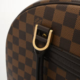 LOUIS VUITTON ルイヴィトン ダミエ ノリータ ブラウン N41455 ユニセックス ダミエキャンバス ハンドバッグ ABランク 中古 銀蔵