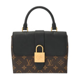 LOUIS VUITTON ルイヴィトン モノグラム ロッキー BB 2WAY ノワール M44141 レディース モノグラムキャンバス ハンドバッグ ABランク 中古 銀蔵
