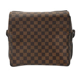LOUIS VUITTON ルイヴィトン ダミエ ナヴィグリオ ブラウン N45255 ユニセックス ダミエキャンバス ショルダーバッグ Bランク 中古 銀蔵