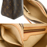 LOUIS VUITTON ルイヴィトン モノグラム ルーピング MM ブラウン M51146 レディース モノグラムキャンバス ショルダーバッグ Bランク 中古 銀蔵
