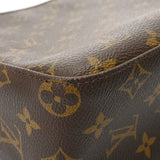 LOUIS VUITTON ルイヴィトン モノグラム ルーピング MM ブラウン M51146 レディース モノグラムキャンバス ショルダーバッグ Bランク 中古 銀蔵