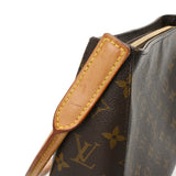 LOUIS VUITTON ルイヴィトン モノグラム ルーピング MM ブラウン M51146 レディース モノグラムキャンバス ショルダーバッグ Bランク 中古 銀蔵