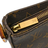 LOUIS VUITTON ルイヴィトン モノグラム ルーピング MM ブラウン M51146 レディース モノグラムキャンバス ショルダーバッグ Bランク 中古 銀蔵