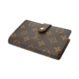 LOUIS VUITTON ルイヴィトン モノグラム ポルトフォイユ ヴィエノワ ブラウン M61674 レディース モノグラムキャンバス 二つ折り財布 Bランク 中古 銀蔵
