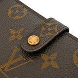 LOUIS VUITTON ルイヴィトン モノグラム ポルトフォイユ ヴィエノワ ブラウン M61674 レディース モノグラムキャンバス 二つ折り財布 Bランク 中古 銀蔵