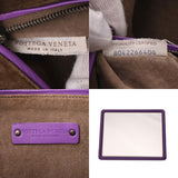 BOTTEGAVENETA ボッテガヴェネタ イントレチャート パープル ユニセックス レザー ショルダーバッグ Bランク 中古 銀蔵