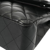 CHANEL シャネル マトラッセ WフラップWチェーンショルダー 23 ブラック A01113 レディース ラムスキン ショルダーバッグ ABランク 中古 銀蔵