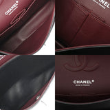CHANEL シャネル マトラッセ Wフラップ Wチェーンショルダー 25 ブラック A01112 レディース ラムスキン ショルダーバッグ Aランク 中古 銀蔵