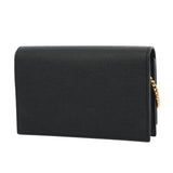 SAINT LAURENT サンローラン ケイトタッセルスモール ブラック 474366 レディース グレインドプードルレザー ショルダーバッグ Aランク 中古 銀蔵