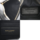 SAINT LAURENT サンローラン ヴィニル チェーンショルダー ブラック レディース レザー ショルダーバッグ Aランク 中古 銀蔵