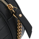 SAINT LAURENT サンローラン ヴィニル チェーンショルダー ブラック レディース レザー ショルダーバッグ Aランク 中古 銀蔵