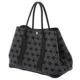 HERMES エルメス ガーデンパーティ PM ネイビー/グレー □K刻印(2007年頃) レディース ネゴンダ トワルソーアッシュ ハンドバッグ Bランク 中古 銀蔵
