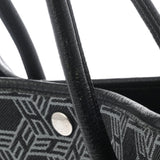 HERMES エルメス ガーデンパーティ PM ネイビー/グレー □K刻印(2007年頃) レディース ネゴンダ トワルソーアッシュ ハンドバッグ Bランク 中古 銀蔵