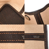 HERMES エルメス ガーデンパーティ PM マロン □J刻印(2006年頃) レディース ネゴンダ トワルアッシュ ハンドバッグ ABランク 中古 銀蔵