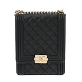 CHANEL シャネル チェーンショルダー ブラック AS0130 レディース ラムスキン ショルダーバッグ Aランク 中古 銀蔵