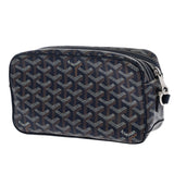 GOYARD ゴヤール カップヴェール PM ネイビーブルー CAPVE2MLTY12CL12P レディース PVC レザー ショルダーバッグ Aランク 中古 銀蔵