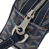 GOYARD ゴヤール カップヴェール PM ネイビーブルー CAPVE2MLTY12CL12P レディース PVC レザー ショルダーバッグ Aランク 中古 銀蔵