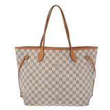 LOUIS VUITTON ルイヴィトン ダミエアズール ネヴァーフル MM ホワイト N51107 レディース ダミエアズールキャンバス トートバッグ Bランク 中古 銀蔵