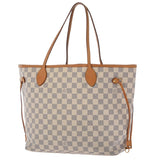 LOUIS VUITTON ルイヴィトン ダミエアズール ネヴァーフル MM ホワイト N51107 レディース ダミエアズールキャンバス トートバッグ Bランク 中古 銀蔵