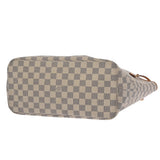 LOUIS VUITTON ルイヴィトン ダミエアズール ネヴァーフル MM ホワイト N51107 レディース ダミエアズールキャンバス トートバッグ Bランク 中古 銀蔵