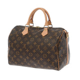 LOUIS VUITTON ルイヴィトン モノグラム スピーディバンドリエール 30 ブラウン M41112 ユニセックス モノグラムキャンバス ハンドバッグ ABランク 中古 銀蔵