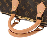 LOUIS VUITTON ルイヴィトン モノグラム スピーディバンドリエール 30 ブラウン M41112 ユニセックス モノグラムキャンバス ハンドバッグ ABランク 中古 銀蔵