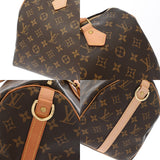 LOUIS VUITTON ルイヴィトン モノグラム スピーディバンドリエール 30 ブラウン M41112 ユニセックス モノグラムキャンバス ハンドバッグ ABランク 中古 銀蔵
