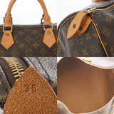 LOUIS VUITTON ルイヴィトン モノグラム スピーディ 35 ブラウン M41524 レディース モノグラムキャンバス ハンドバッグ Bランク 中古 銀蔵