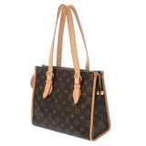 LOUIS VUITTON ルイヴィトン モノグラム ポパンクールオ ブラウン M40007 レディース モノグラムキャンバス ハンドバッグ Aランク 中古 銀蔵