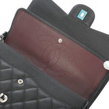CHANEL シャネル マトラッセ WフラップWチェーンショルダー 30cm ブラック A58600 レディース ラムスキン ショルダーバッグ Aランク 中古 銀蔵