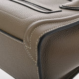 CELINE セリーヌ ラゲージ ナノ 2WAY スリ 189243DRU.09SO レディース ドラムドカーフ ハンドバッグ Aランク 中古 銀蔵