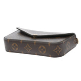LOUIS VUITTON ルイヴィトン モノグラム ミュルティ ポシェット フェリシー カーキ M80091 レディース モノグラムキャンバス ショルダーバッグ Aランク 中古 銀蔵