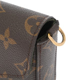 LOUIS VUITTON ルイヴィトン モノグラム ミュルティ ポシェット フェリシー カーキ M80091 レディース モノグラムキャンバス ショルダーバッグ Aランク 中古 銀蔵
