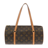 LOUIS VUITTON ルイヴィトン モノグラム パピヨン GM ブラウン M51385 レディース モノグラムキャンバス ハンドバッグ Bランク 中古 銀蔵