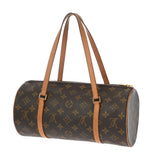 LOUIS VUITTON ルイヴィトン モノグラム パピヨン GM ブラウン M51385 レディース モノグラムキャンバス ハンドバッグ Bランク 中古 銀蔵