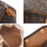 LOUIS VUITTON ルイヴィトン モノグラム スピーディ 35 ブラウン M41524 レディース モノグラムキャンバス ハンドバッグ Bランク 中古 銀蔵