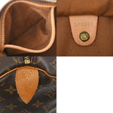 LOUIS VUITTON ルイヴィトン モノグラム スピーディ 35 ブラウン M41524 レディース モノグラムキャンバス ハンドバッグ Bランク 中古 銀蔵