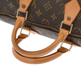 LOUIS VUITTON ルイヴィトン モノグラム スピーディ 35 ブラウン M41524 レディース モノグラムキャンバス ハンドバッグ Bランク 中古 銀蔵
