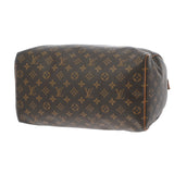LOUIS VUITTON ルイヴィトン モノグラム スピーディ 35 ブラウン M41524 レディース モノグラムキャンバス ハンドバッグ Bランク 中古 銀蔵