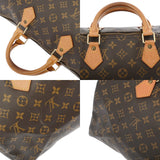 LOUIS VUITTON ルイヴィトン モノグラム スピーディ 35 ブラウン M41524 レディース モノグラムキャンバス ハンドバッグ Bランク 中古 銀蔵