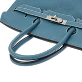HERMES エルメス バーキン 35 ブルージーン □I刻印(2005年頃) ユニセックス トリヨンクレマンス ハンドバッグ ABランク 中古 銀蔵
