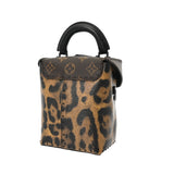 LOUIS VUITTON ルイヴィトン モノグラム レオパード カメラボックス ブラウン M43001 レディース モノグラム レオパード ショルダーバッグ ABランク 中古 銀蔵