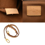 LOUIS VUITTON ルイヴィトン モノグラム パレルモ PM 2WAY ブラウン M40145 レディース モノグラムキャンバス ハンドバッグ Bランク 中古 銀蔵