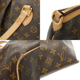 LOUIS VUITTON ルイヴィトン モノグラム パレルモ PM 2WAY ブラウン M40145 レディース モノグラムキャンバス ハンドバッグ Bランク 中古 銀蔵