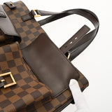 LOUIS VUITTON ルイヴィトン ダミエ ユゼス ブラウン N51128 レディース ダミエキャンバス トートバッグ Aランク 中古 銀蔵