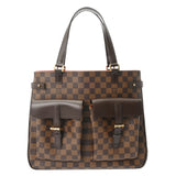 LOUIS VUITTON ルイヴィトン ダミエ ユゼス ブラウン N51128 レディース ダミエキャンバス トートバッグ Aランク 中古 銀蔵