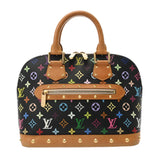 LOUIS VUITTON ルイヴィトン マルチカラー アルマ ノワール M92646 レディース モノグラムマルチカラー ハンドバッグ Bランク 中古 銀蔵