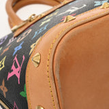 LOUIS VUITTON ルイヴィトン マルチカラー アルマ ノワール M92646 レディース モノグラムマルチカラー ハンドバッグ Bランク 中古 銀蔵
