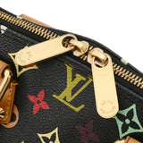 LOUIS VUITTON ルイヴィトン マルチカラー アルマ ノワール M92646 レディース モノグラムマルチカラー ハンドバッグ Bランク 中古 銀蔵