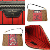 LOUIS VUITTON ルイヴィトン ダミエ ネヴァーフル MM 山本寛斎コラボ ブラウン N51105 レディース モノグラムキャンバス トートバッグ Aランク 中古 銀蔵